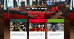 Desktop Screenshot of hetlandvanbartje.nl
